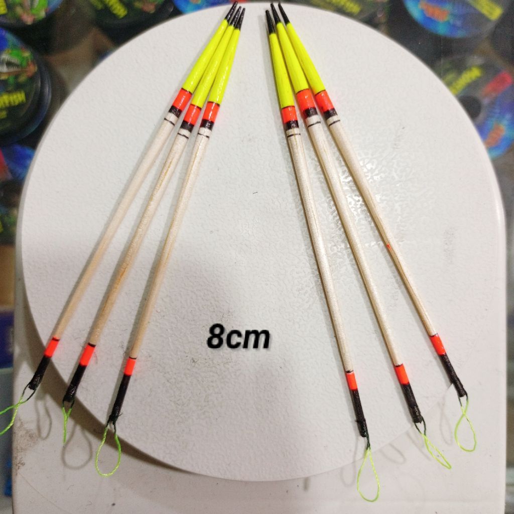 Pelampung Jarum 8cm, Pelampung Pancing Jarum