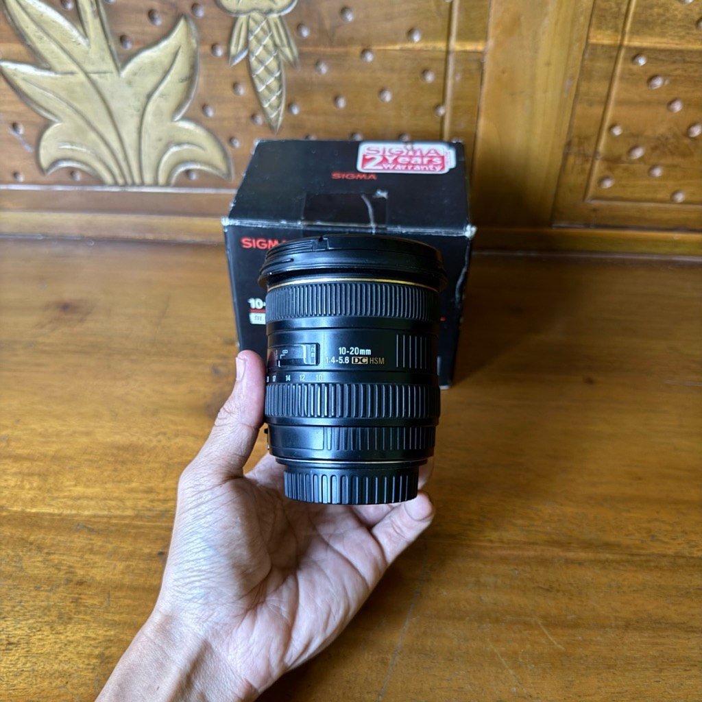 Lensa sigma 10-20mm Dc Hsm Normal For Canon Dslr