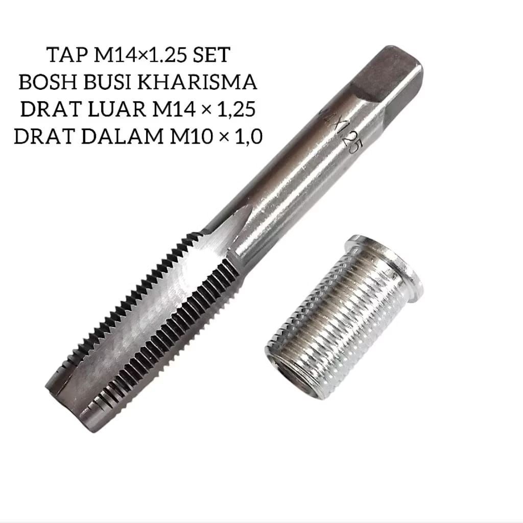 Paket Tap Set Sok Drat Busi Kharisma,Blade,Revo ,Nmax & Sejenisnya