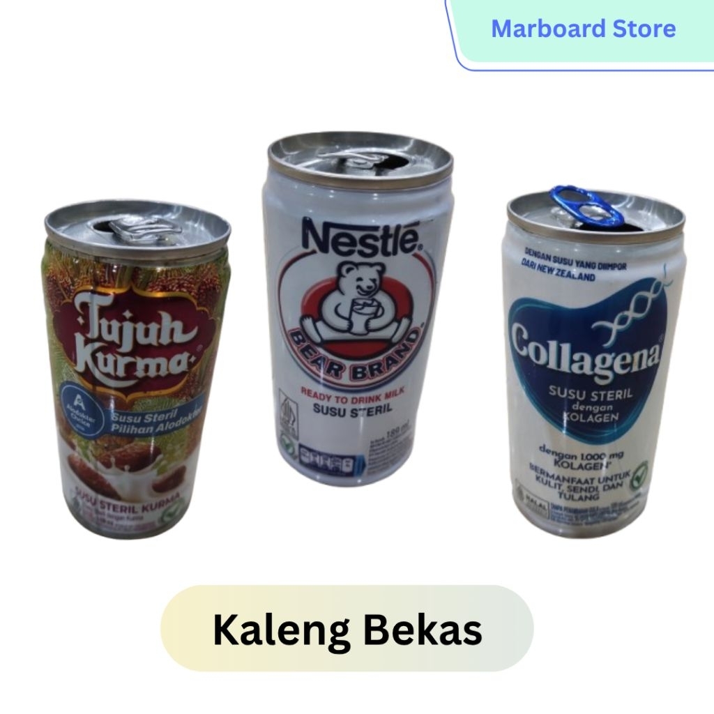 Kaleng bekas bear brand kaleng bekas susu Kaleng Bekas