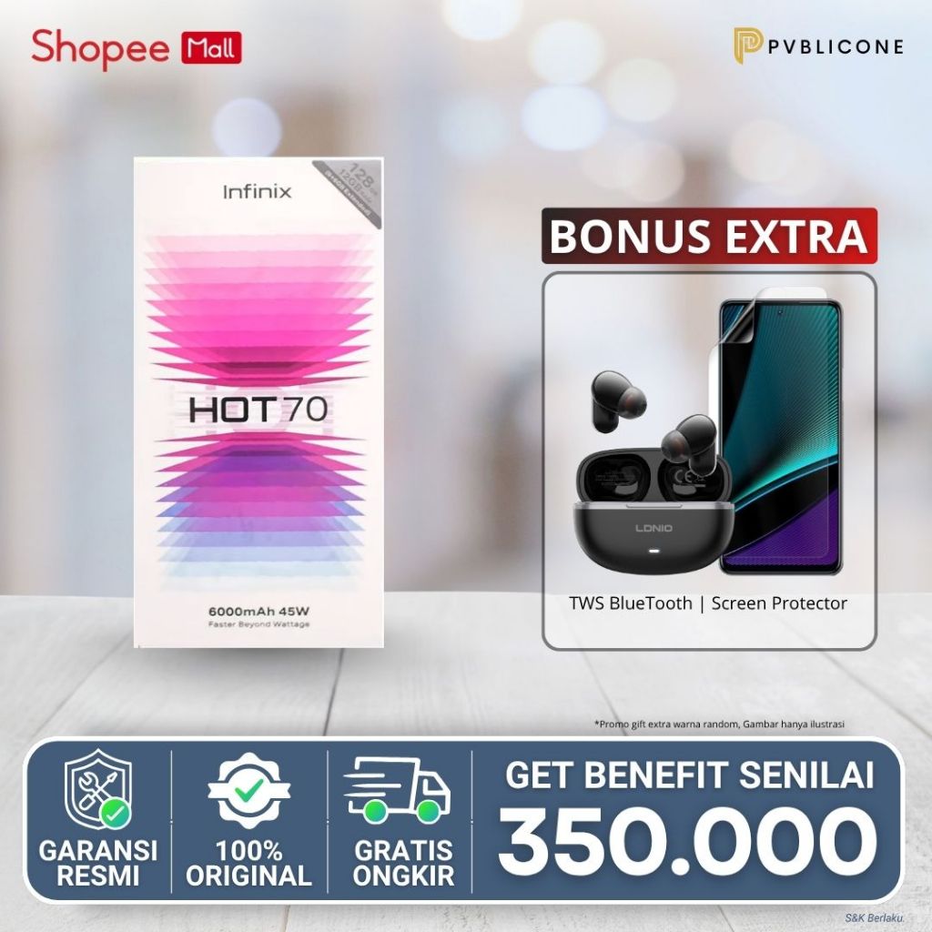 INFINIX Hot 70 5G Ram 6/128GB 8/128GB 6/256 Baterai 5000mAh Original Smartphone Gaming 5G Mediatek N