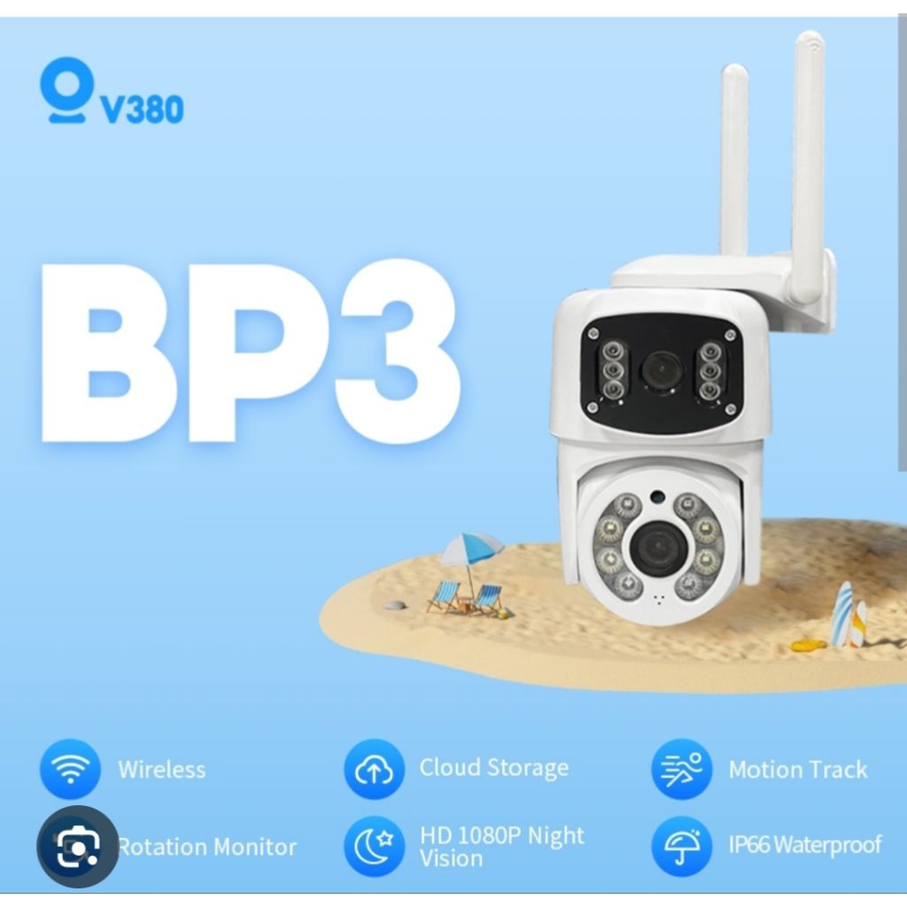 CCTV V380 BP3 WIFI/G5A 8MP TANPA MEMORY