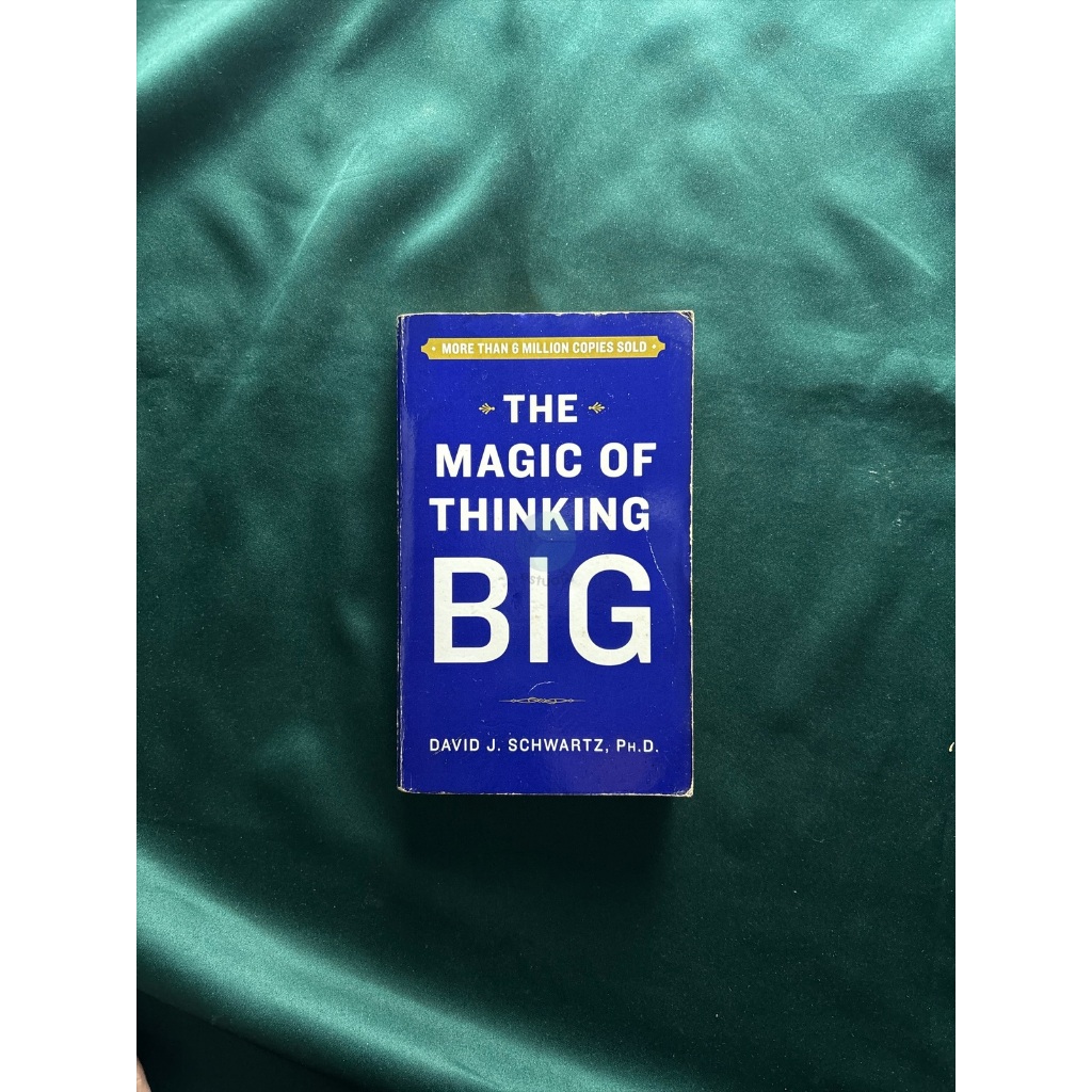 PRELOVED - Novel/Buku The Magic of Thinking Big - David J. Schwartz