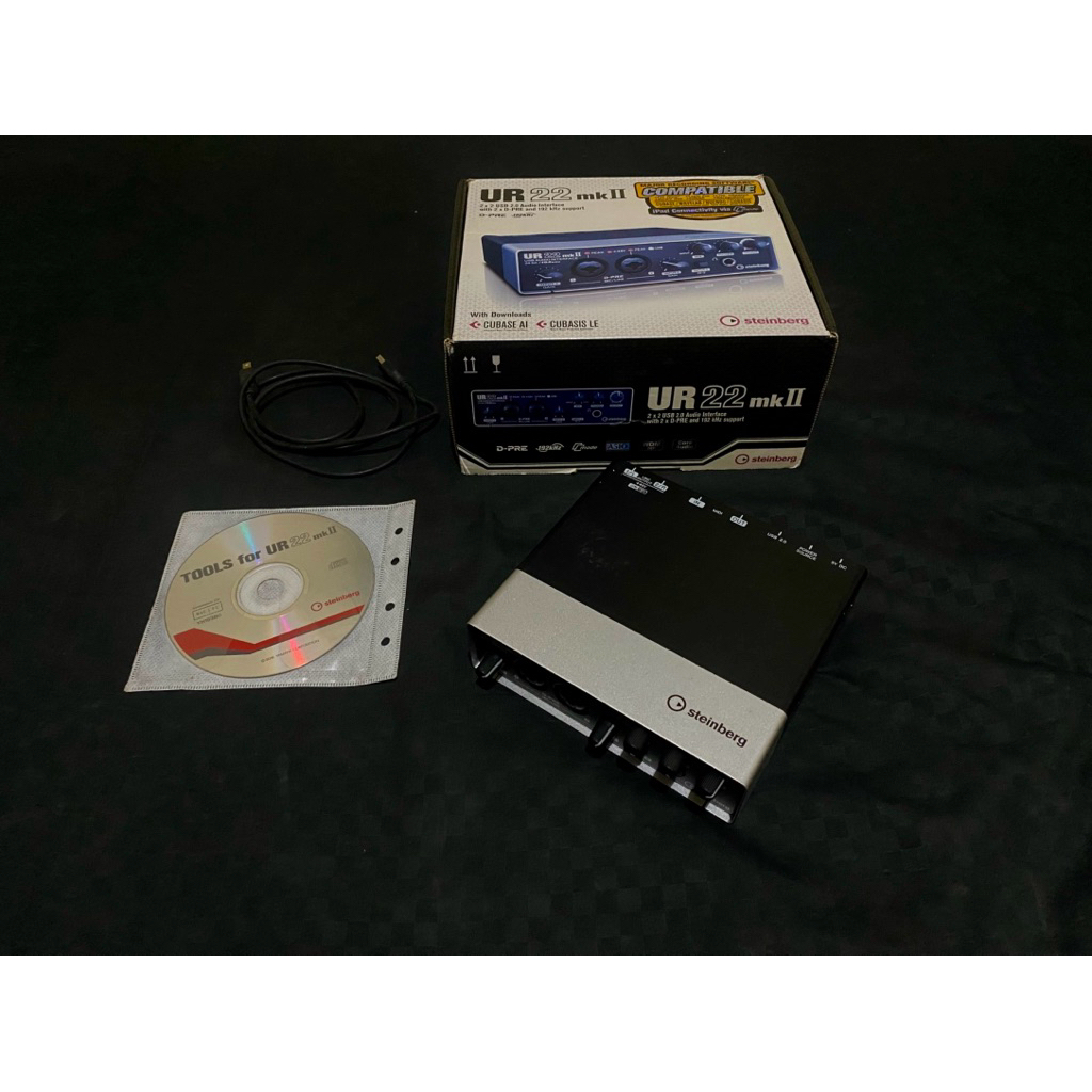 Steinberg UR 22 MKII Soundcard Audio Recording