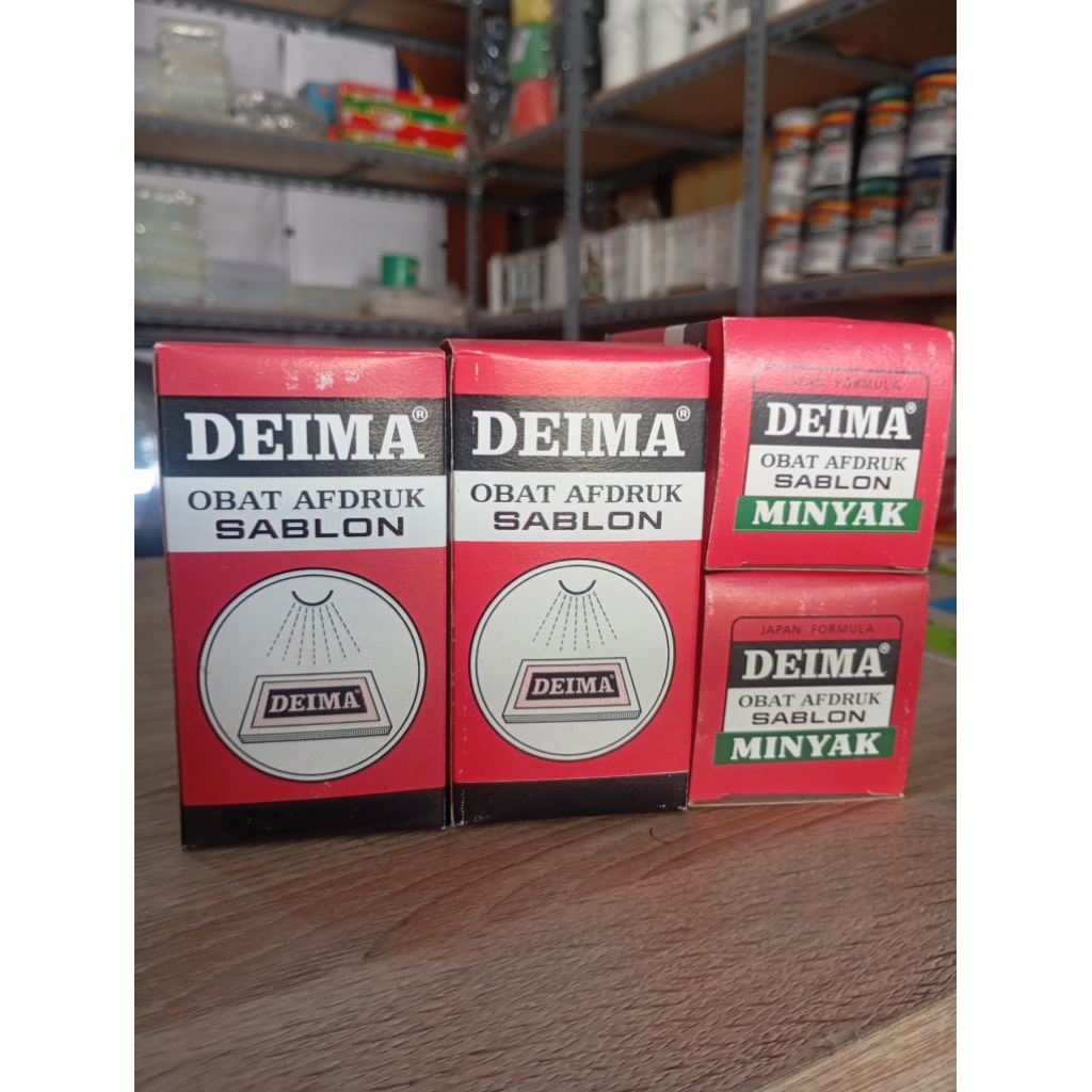 Obat Afdruk Sablon Deima Basis Minyak