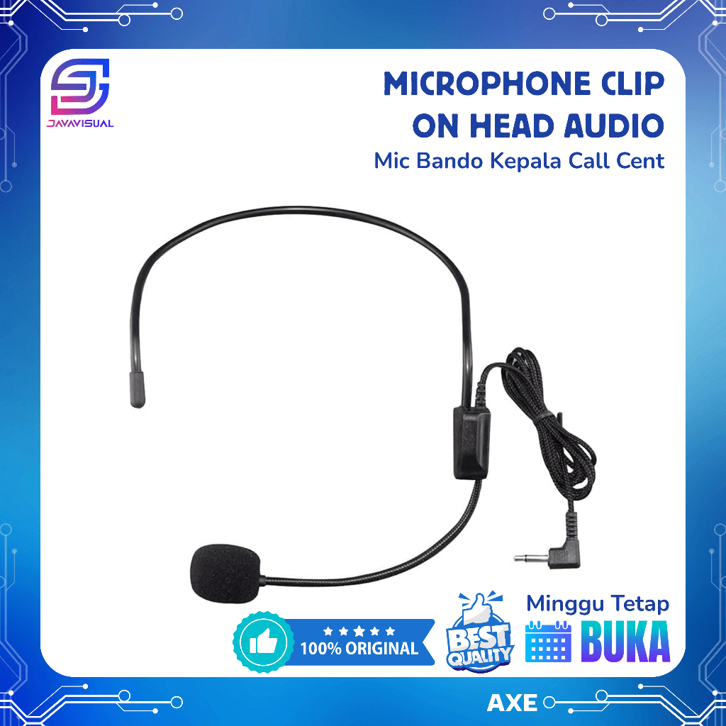 [JaVis] MIC CLIP HEAD