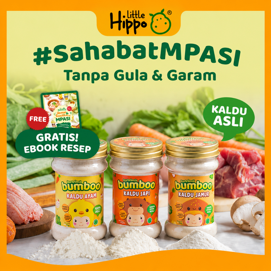 BUMBOO Kaldu Asli - Kaldu Anak MPASI - No MSG - Tanpa Gula & Garam - Bahan Alami - Tambahan Sayur As