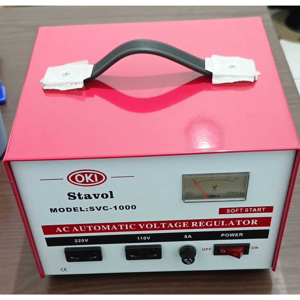 Stavol OKI SVC-1000 Stabilizer Listrik 1000W SVC1000 1000VA