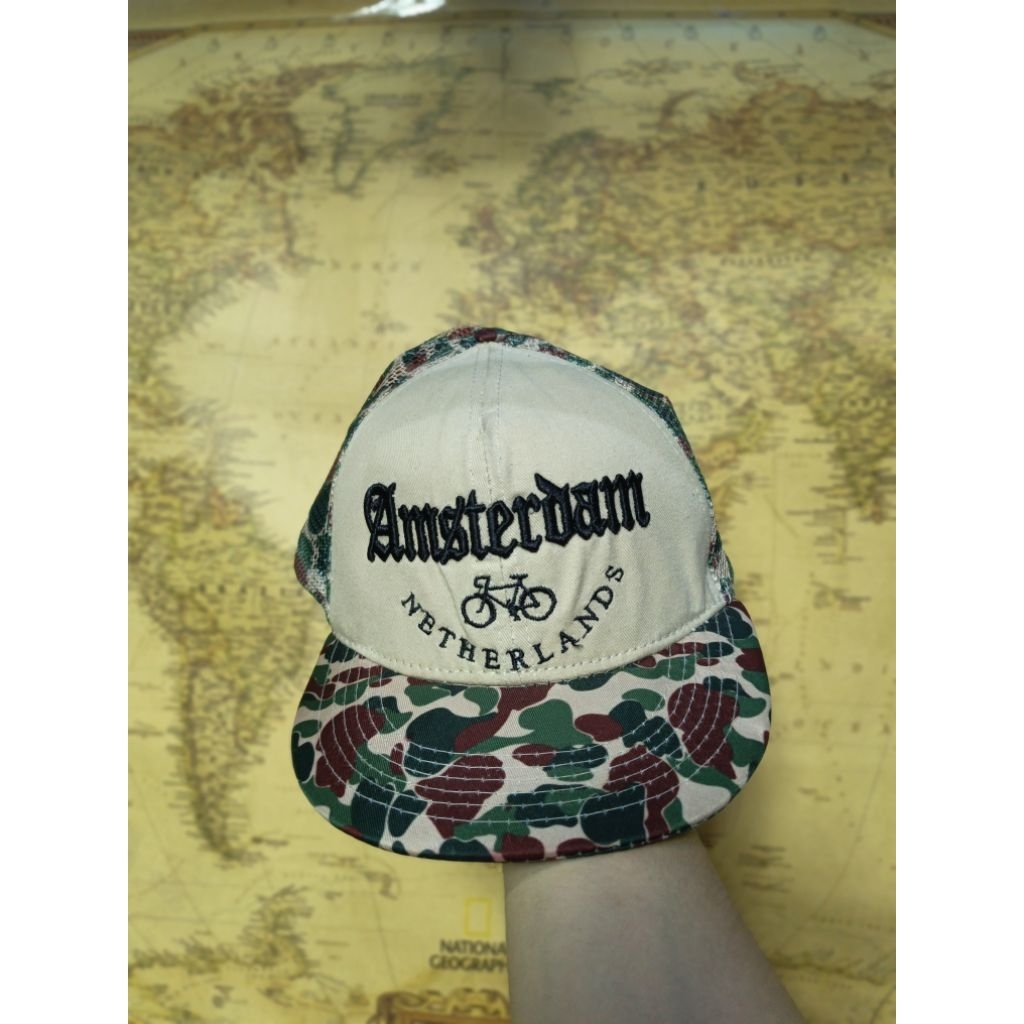 Trucker Hat AMSTERDAM Army Camo