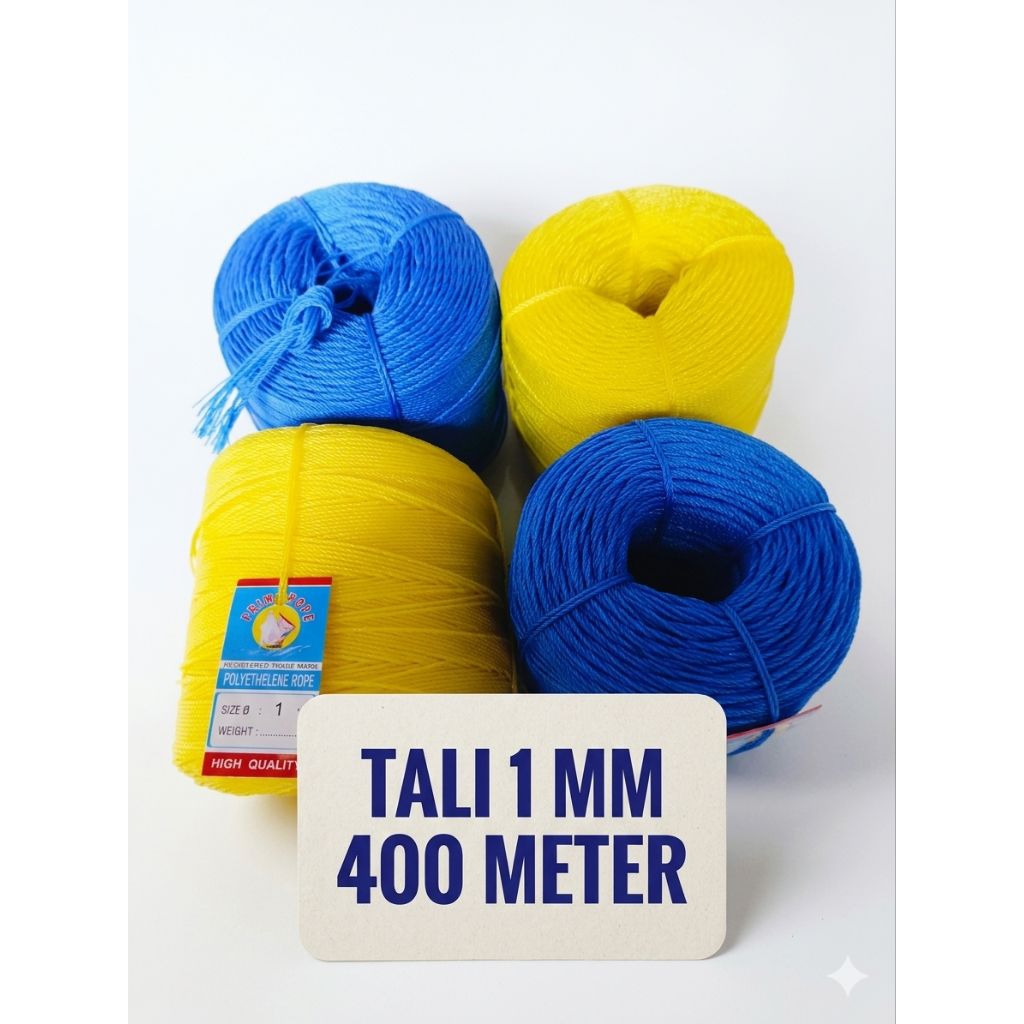 Tali tambang 1 mm 400 meter tali layangan