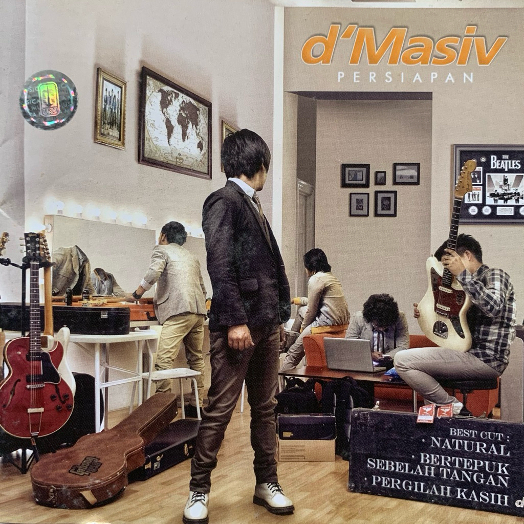 CD / Compact Disc d’Masiv - Persiapan (2012 Musica)