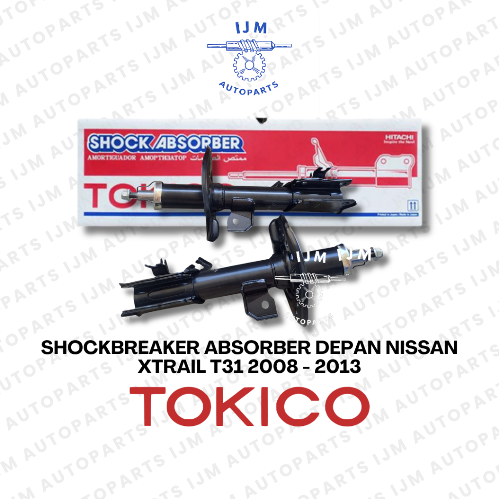 Shockbreaker Absorber Depan Nissan Xtrail T31 2008 - 2013 Tokico