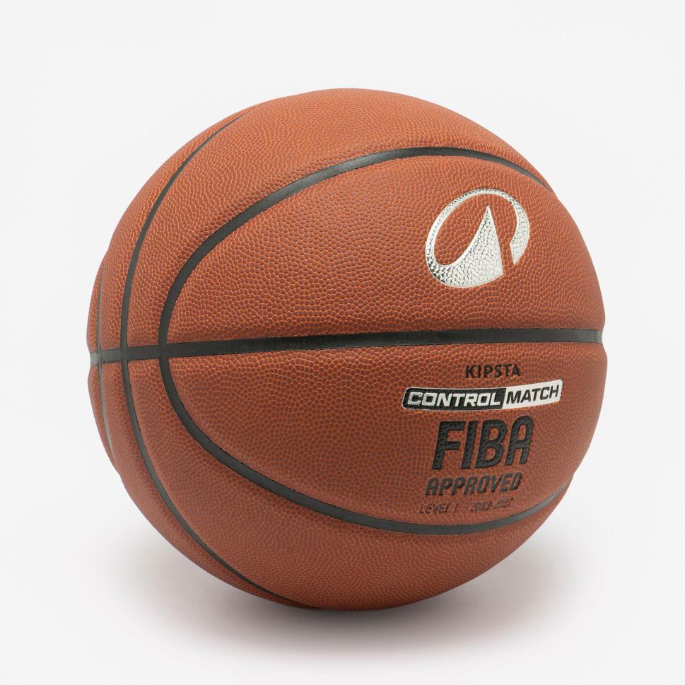 Decathlon TARMAK/KIPSTA Bola Basket BT500 Uk. 7 - Coklat/FIBA - 8648082
