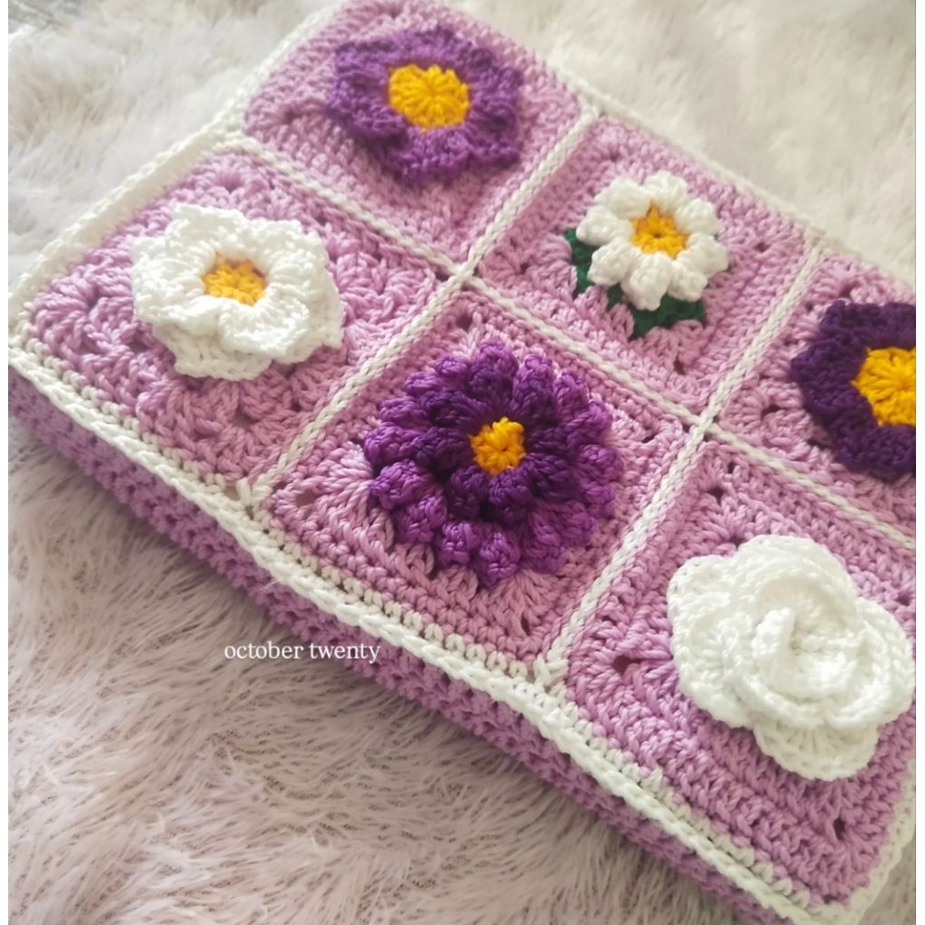 Cover Book Rajut Handmade l Sampul Buku Rajut