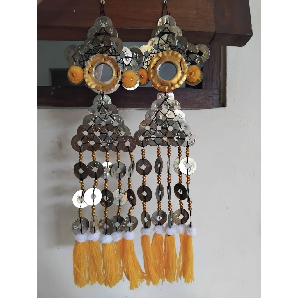 gantungan pis bolong Bali/cili pis bolong Bali/hiasan pelinggih