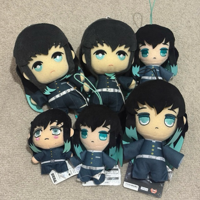 DEMON SLAYER Tokito Muichiro Plush Plushie Gantungan Kunci Boneka