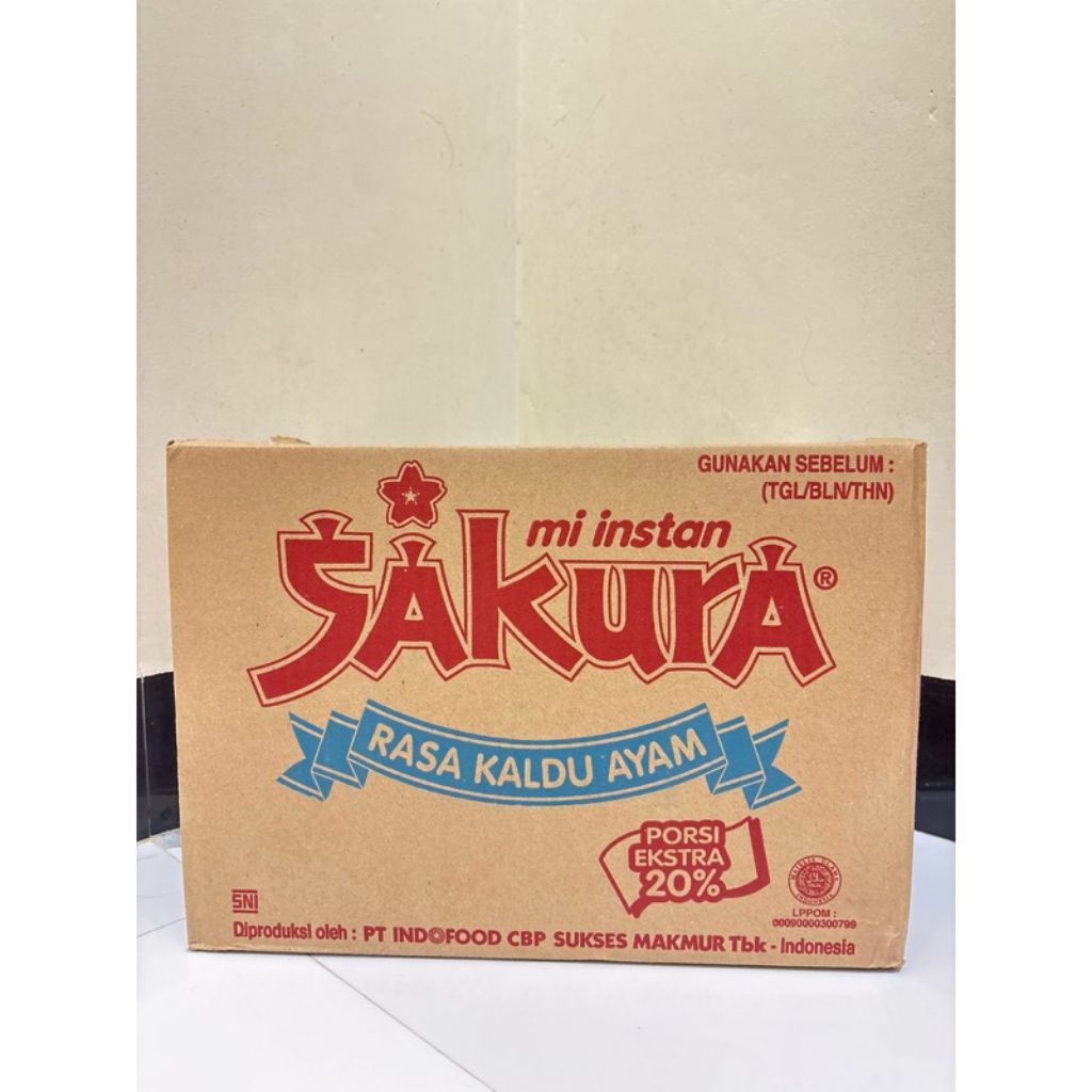 [ SATU DUS ISI 40 ]  MIE SAKURA KALDU AYAM