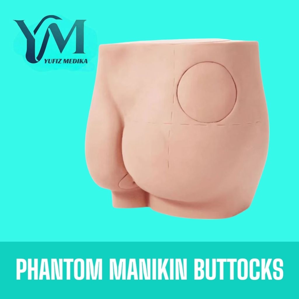 Phantom Manikin Buttock Injection PVC Model / Manikin Bokong Suntik PVC