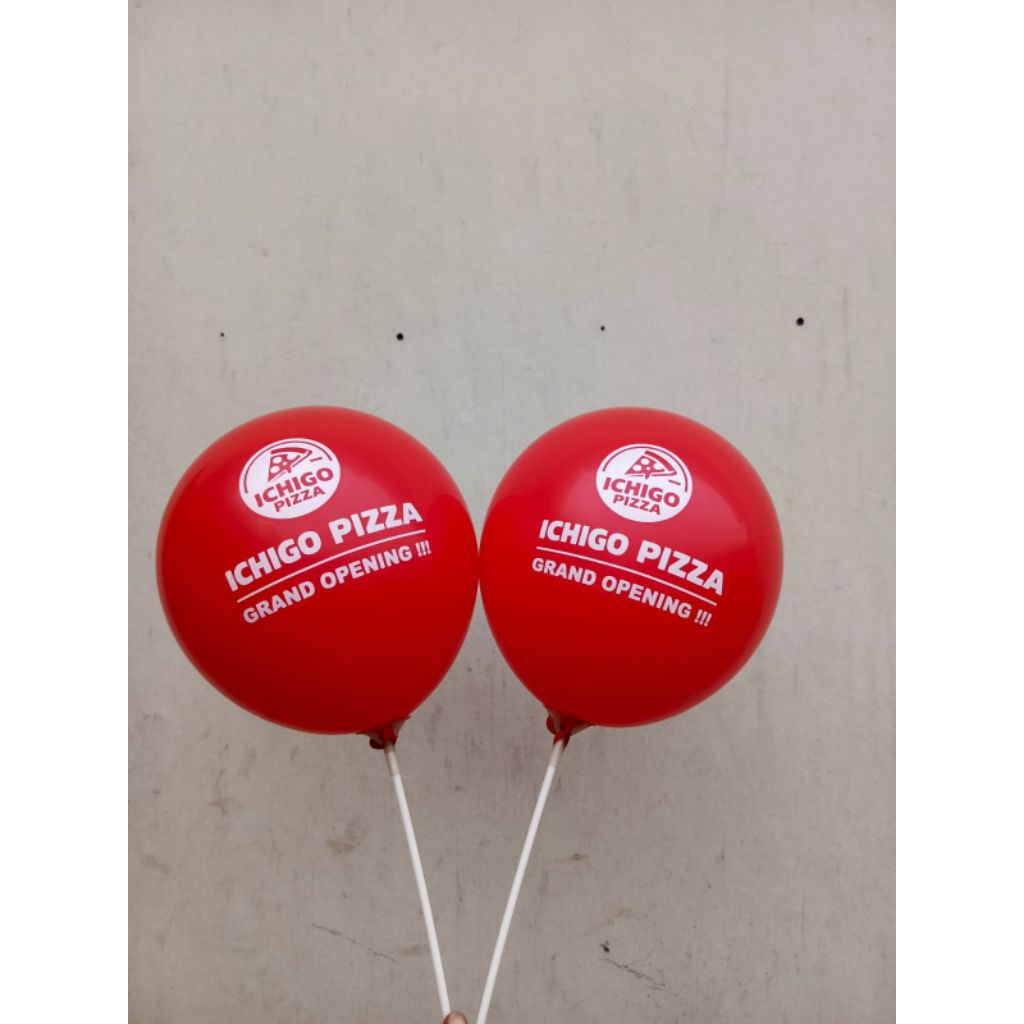 Balon latex sablon / balon print / balon logo (100 pcs)