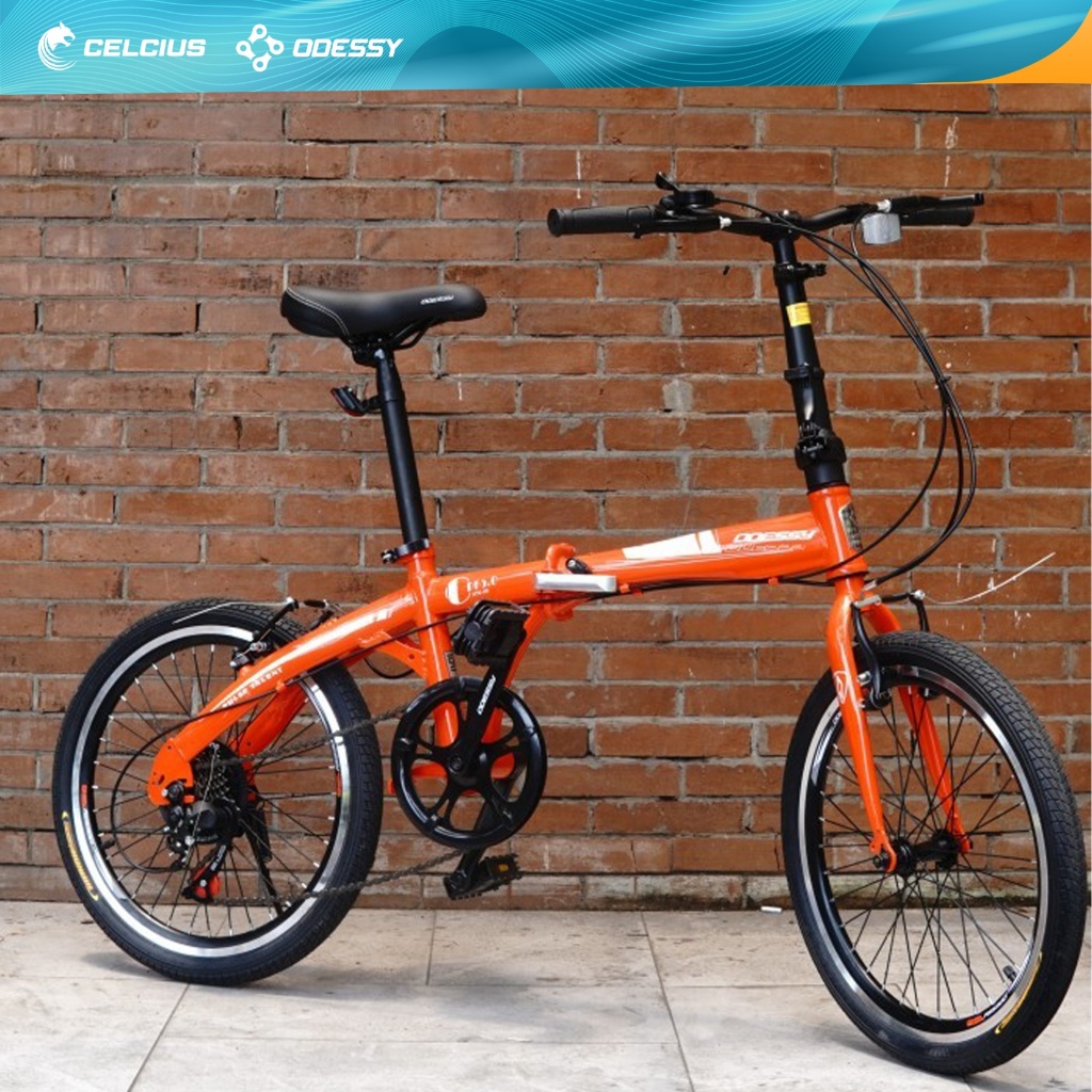 Sepeda Lipat Odessy 20" OD LP 20 72 WE - 7 Speed