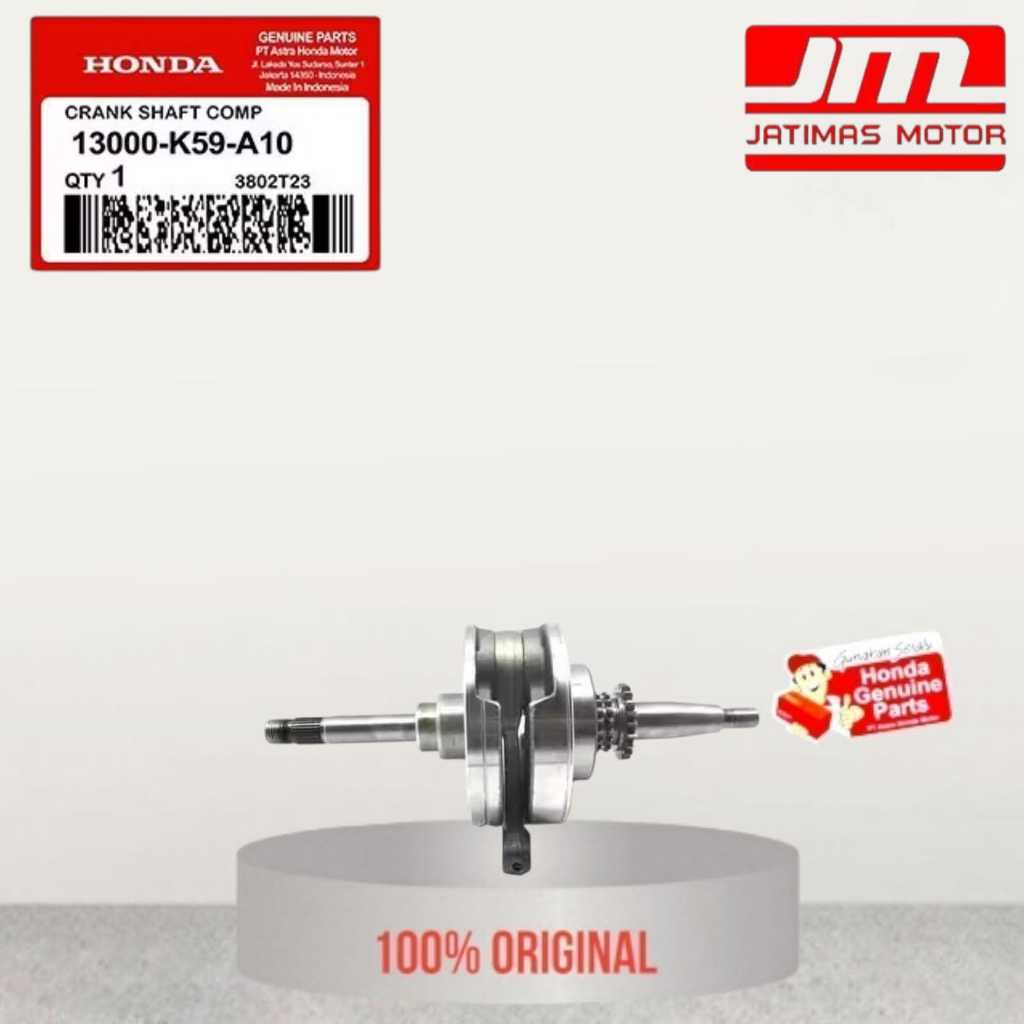 13000-K59-A10 13000-K59-A70 Kruk as bandul crankshaft vario 150