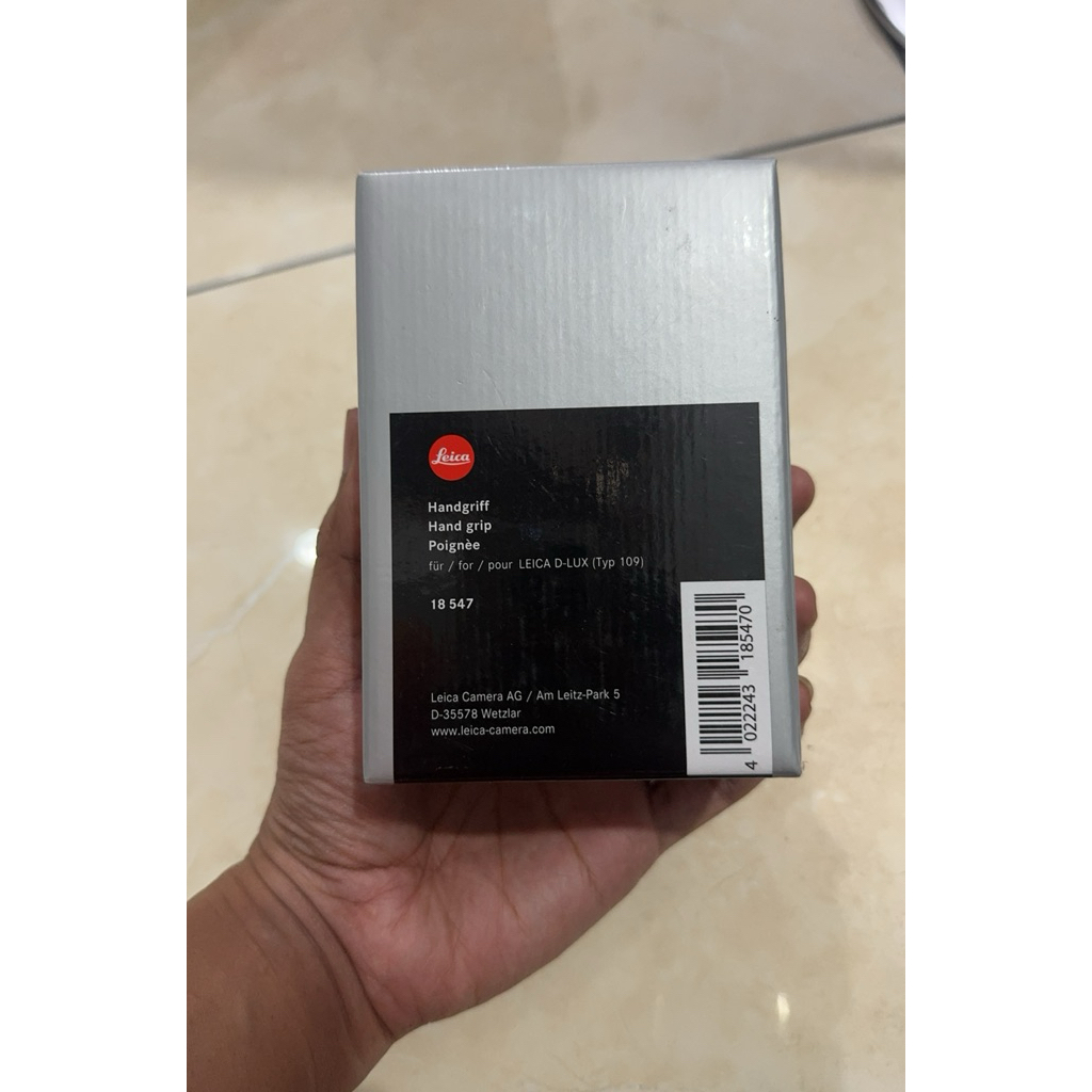 Handgrip For Leica D-LUX Type 109 Likenew Nominus