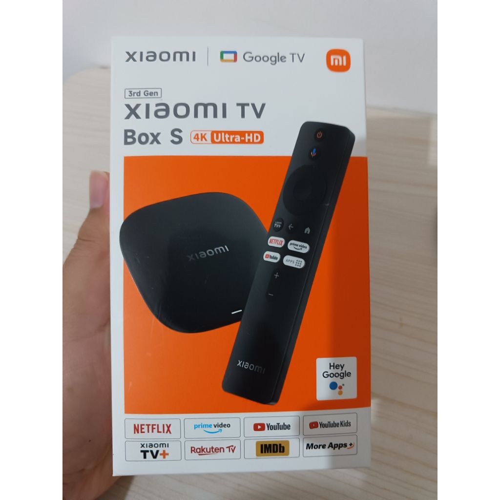 Xiaomi mi box s 3rd gen kondisi second preloved