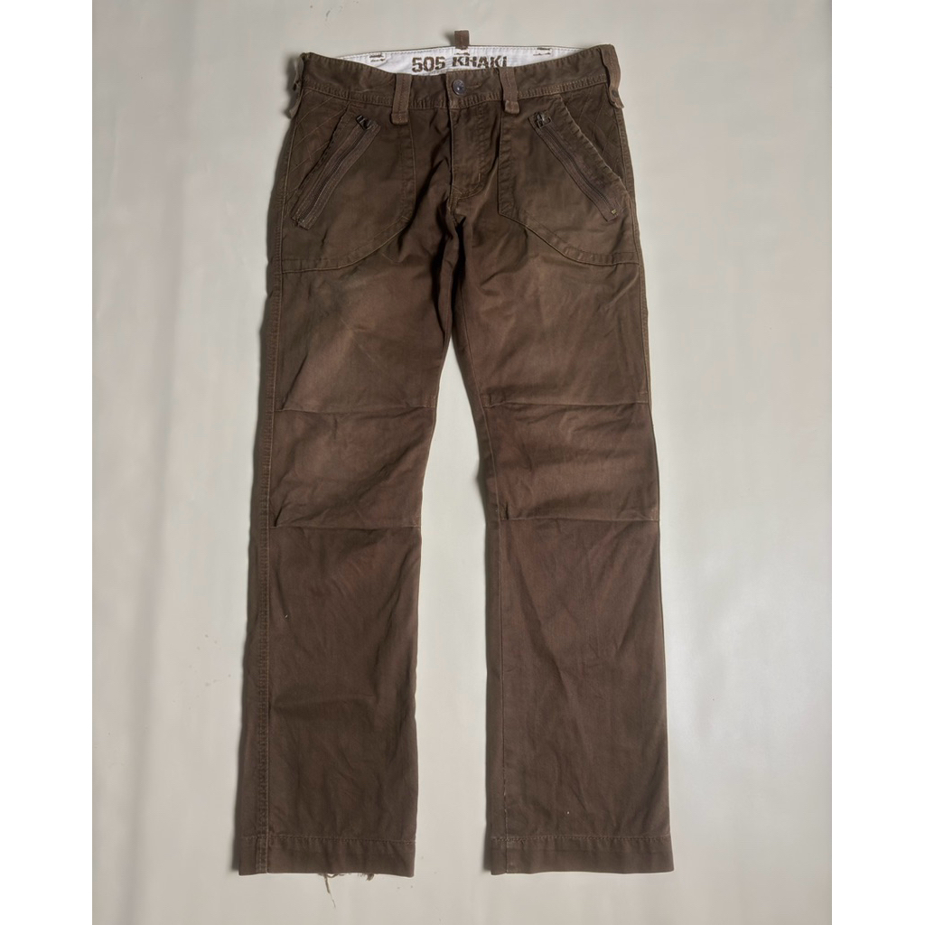 Edwin 505 Khaki Cokelat Pants