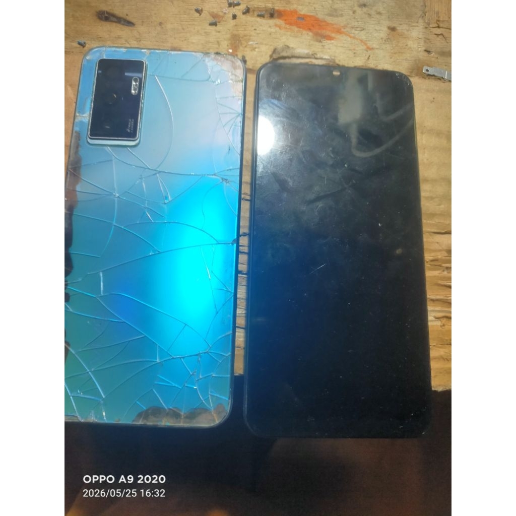 FRAME TATAKAN LCD _ BEZELL VIVO V23e ORIGINAL COPOTAN