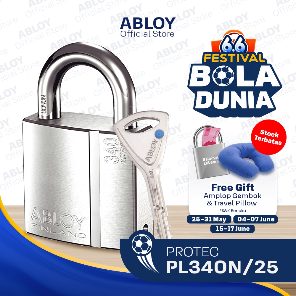 ABLOY Gembok Padlock Protec PL340N