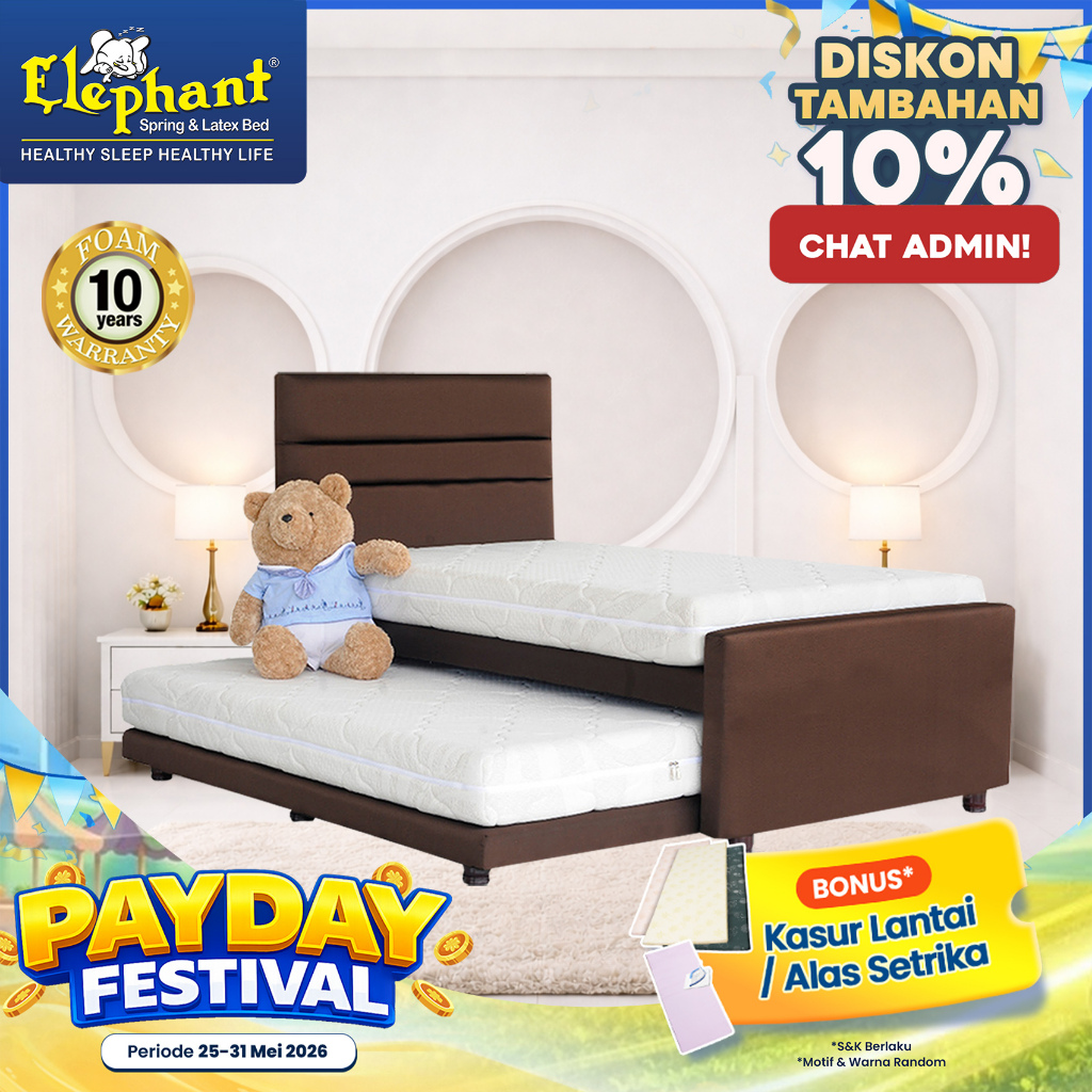Elephant Springbed Set 4 in 1 Ultimate