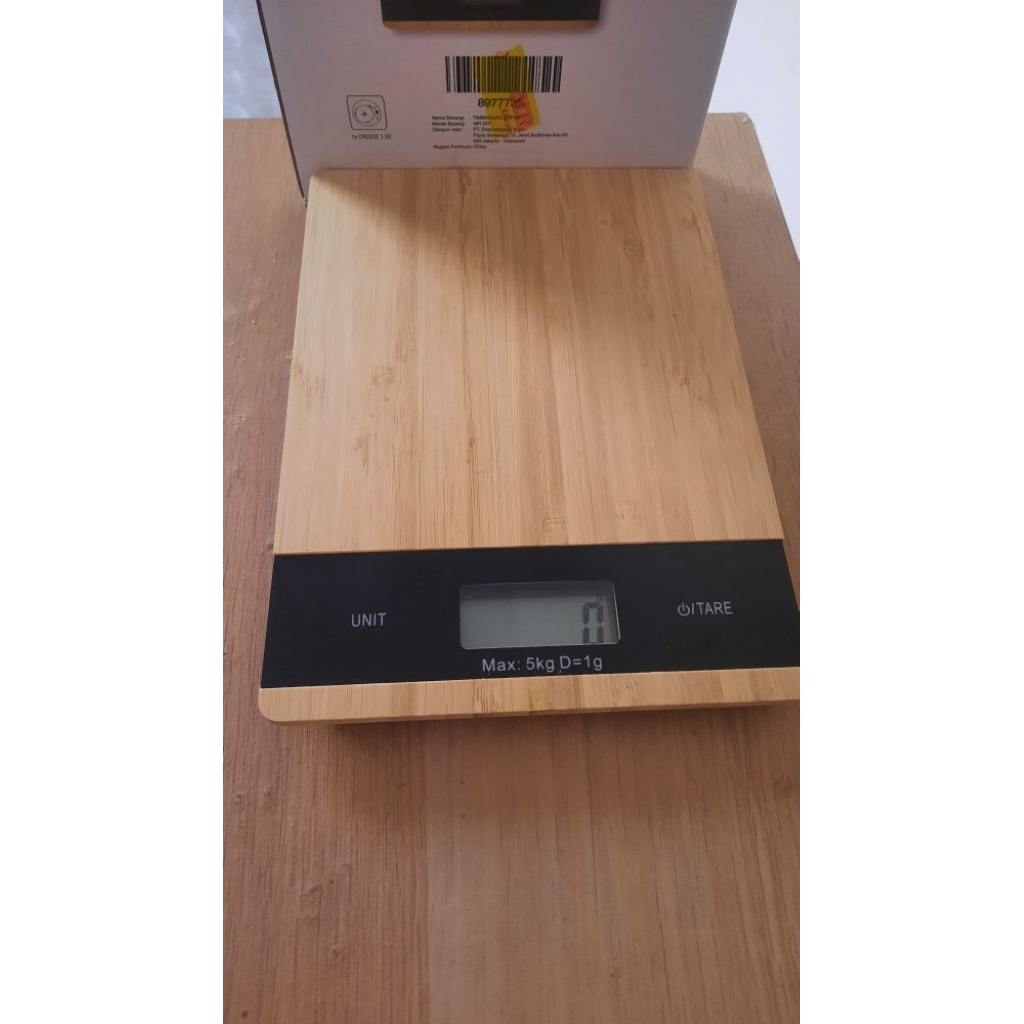 Timbangan Digital Mr DIY (Second pemakaian 2x)