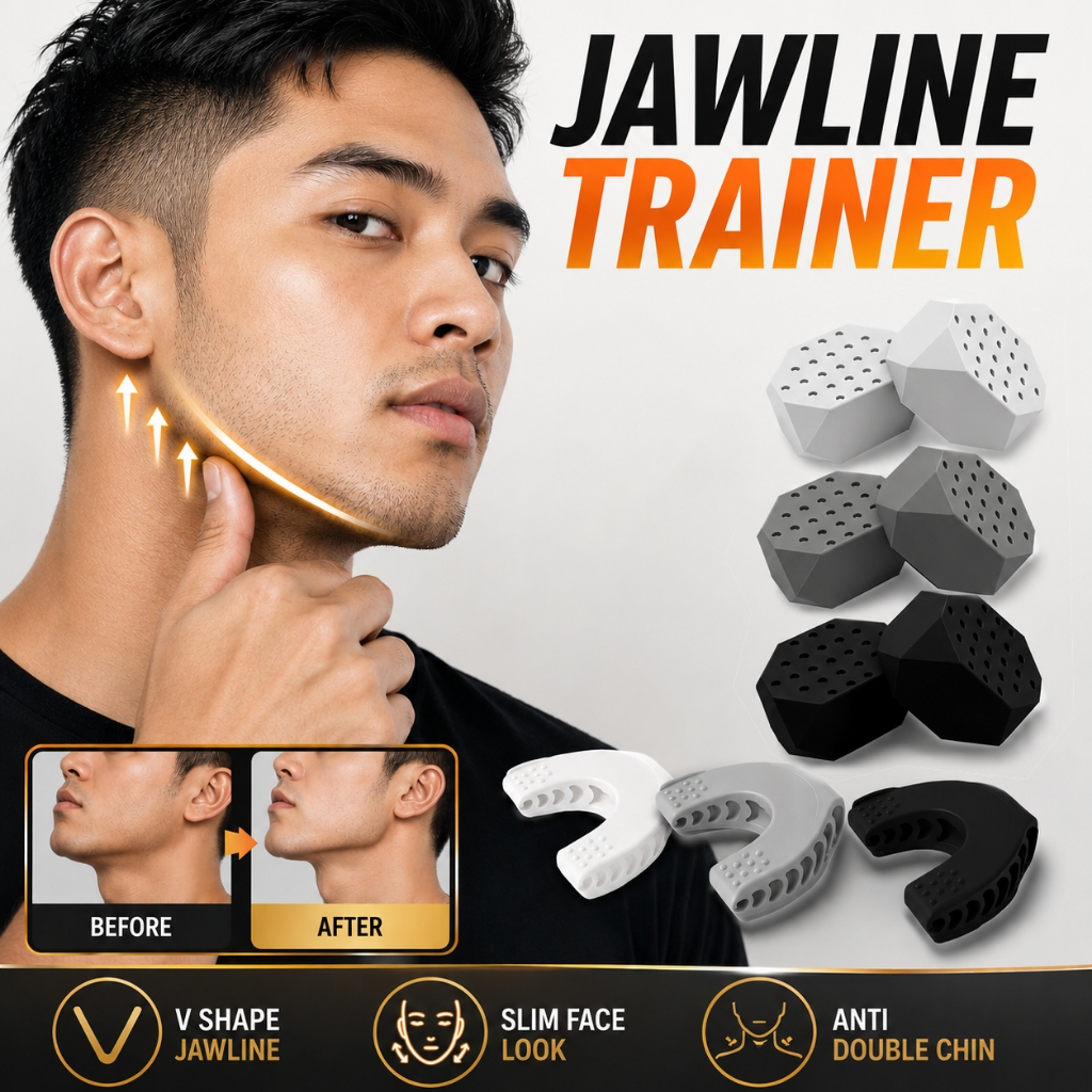 [Ready] Alat Pembentuk Jawline V Shape Penirus Wajah Latihan Rahang