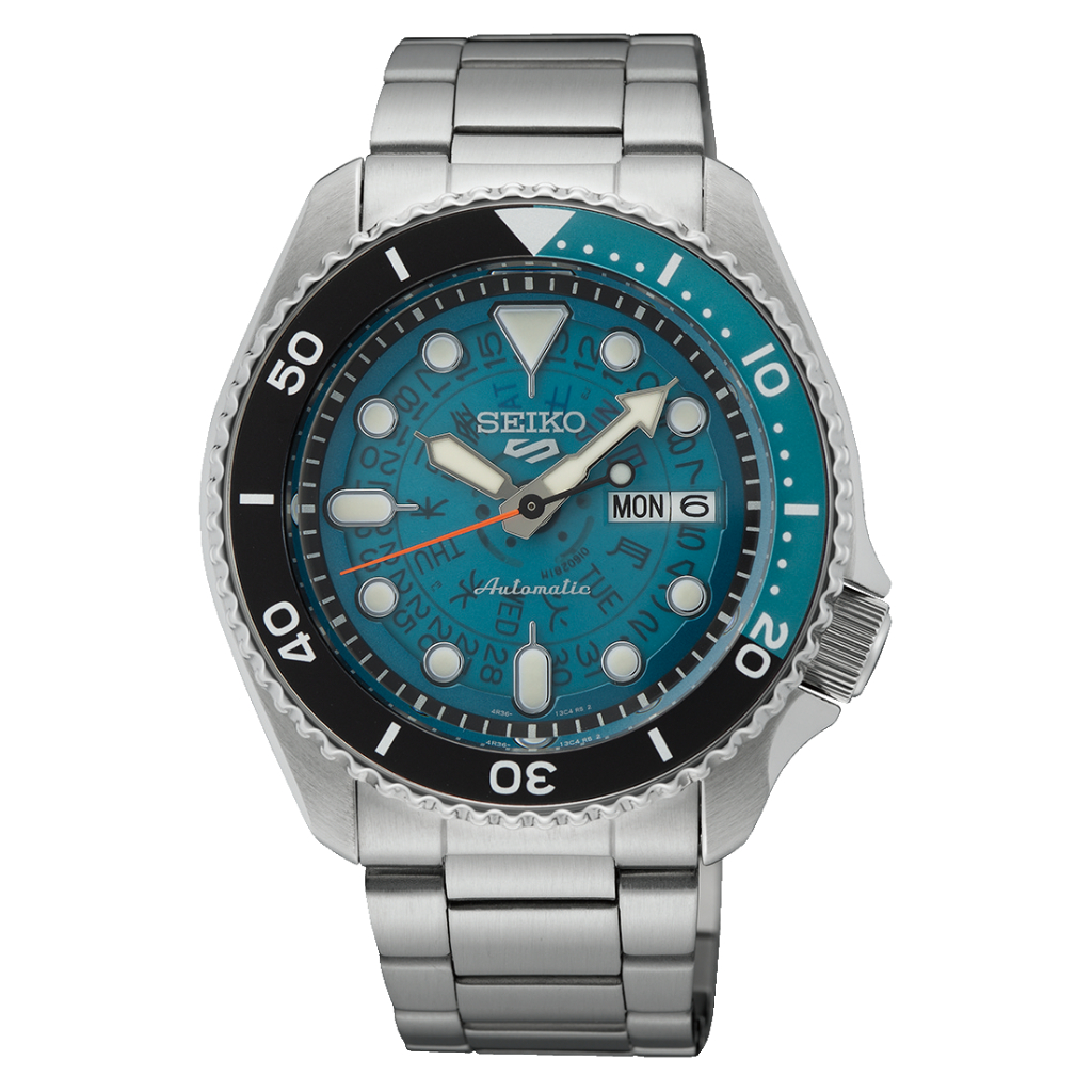 Seiko SRPJ45K1 SRPJ45 Automatic watc skeleton dial green