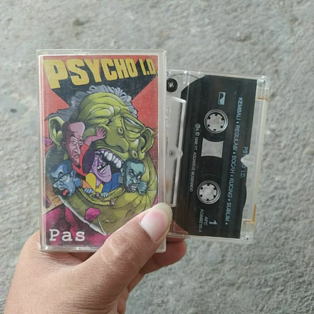 Kaset Pita Pas Band - Psycho I.D.