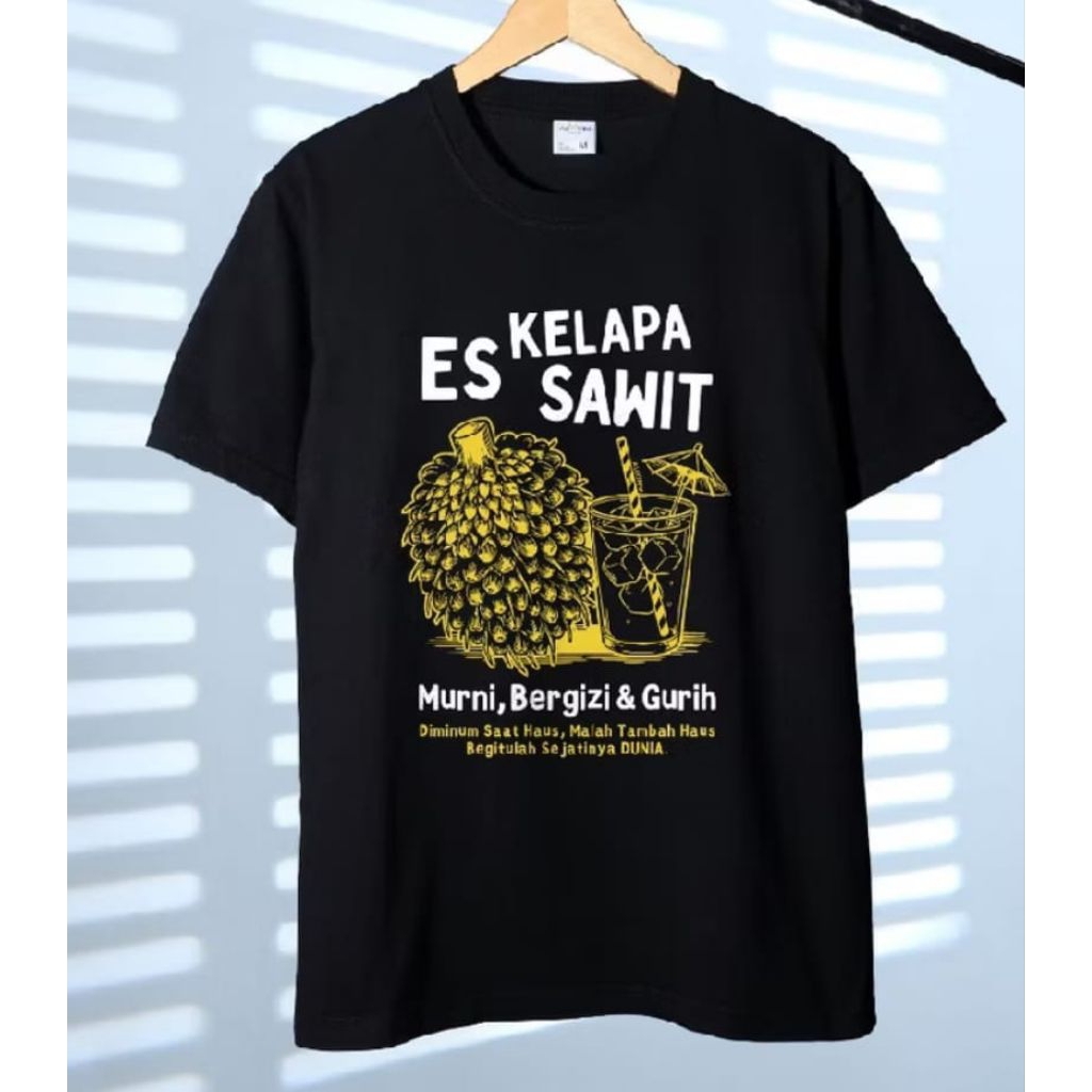 Kaos Ea Kelapa Sawit Kaos Distro Viral Ternyaman Kaos Unisex Viral