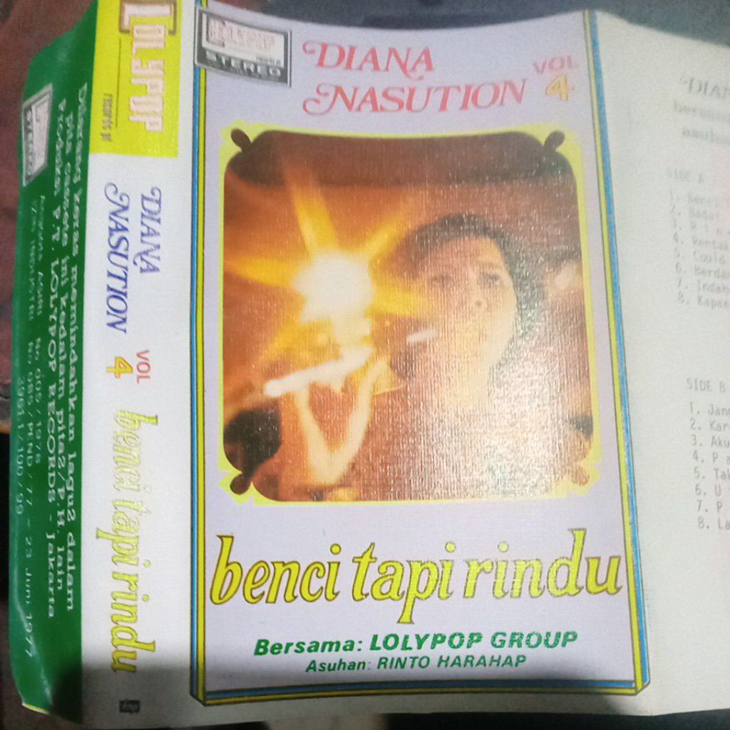kaset pita DIANA NASUTION Z-123