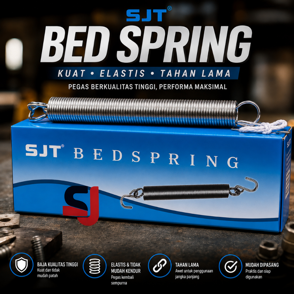 Pegas Bed Spring SJT Per Sofa Kasur Spring Bed Pegas Tarik Kuat Tahan Lama