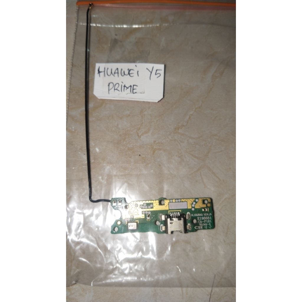 papan cas+antene huawei y5 prime 2018 ori copotan