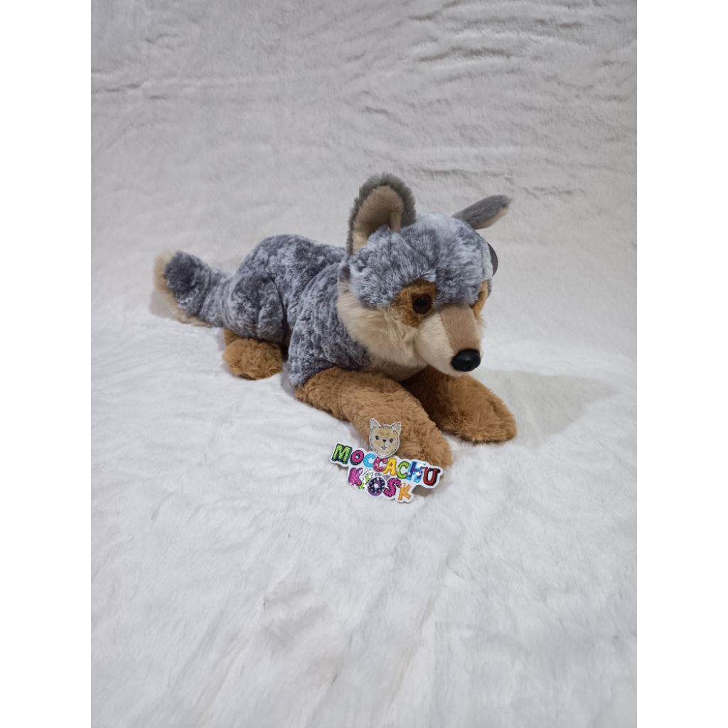 Boneka Serigala Besar Asher Wolf Luxe Boutique by Aurora
