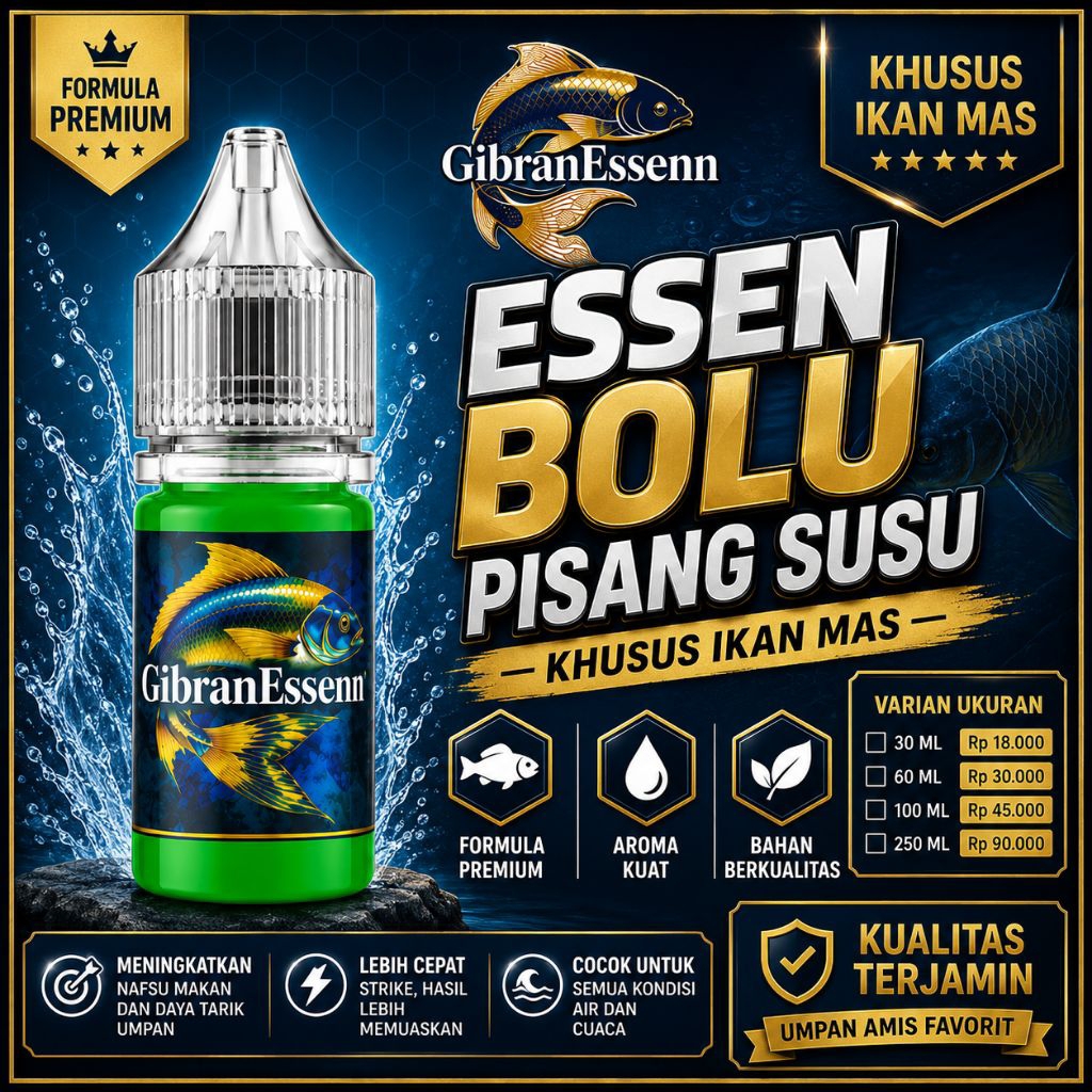 Essen Bolu Pisang Susu - Khusus ikan Mas