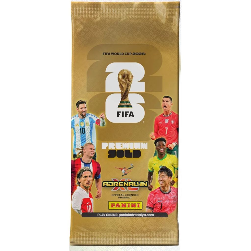 Panini adrenalyn XL FIFA world cup 2026 golden packet card game original