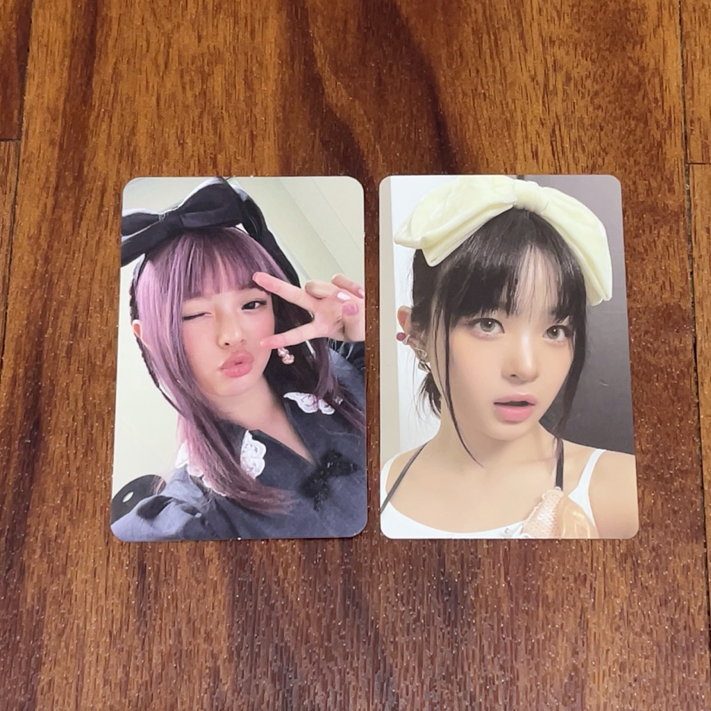 Hanni Newjeans njz photocard pita kuromi yizhiyu pc pob album benefit new jeans photo card minji hae