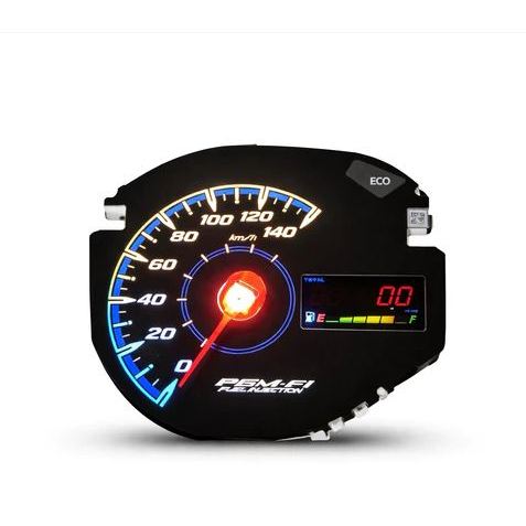 Stiker Modif Warna LCD Speedometer BeAT New Deluxe