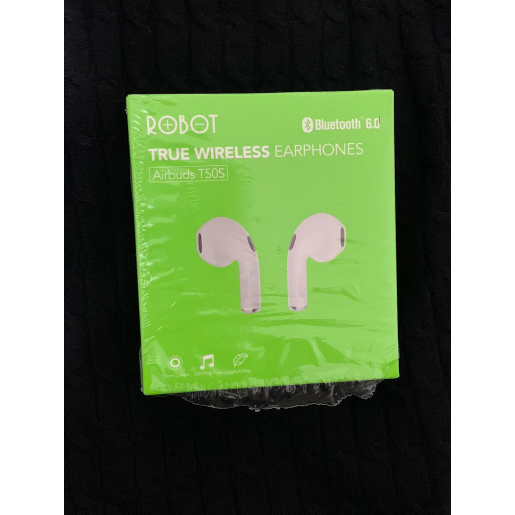 ROBOT TWS wireless earphone airbuds T50S original