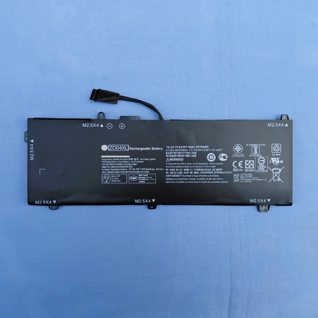 KODE ZO4XL BATERAI HP ZBOOK STUDIO G3 G4 HSTNN-LB6W HSTNN-KB6W HSTNN-CS8C - ZBOOK STUDIO G3 MOBILE W
