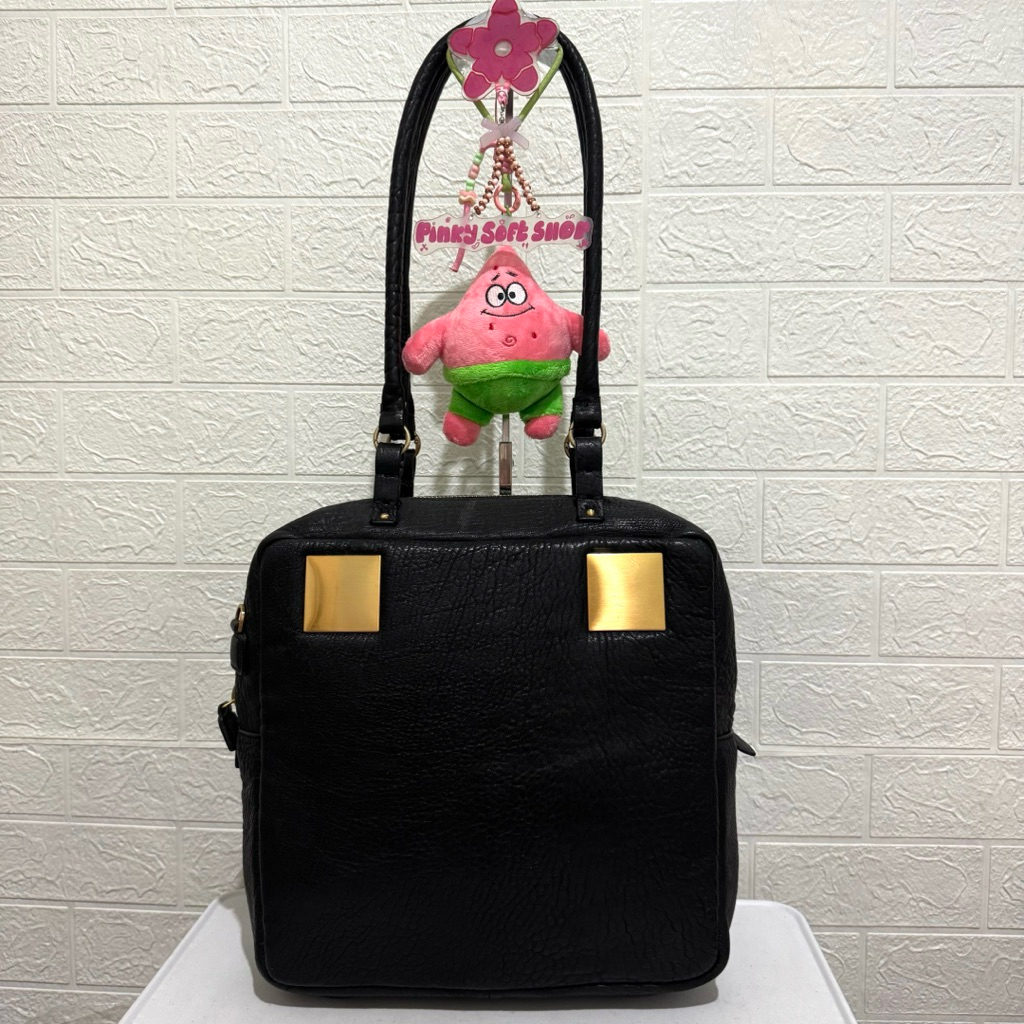 tas tote bag good sang a. tas tote bag kulit asli. tas tote bag prelop. hitam