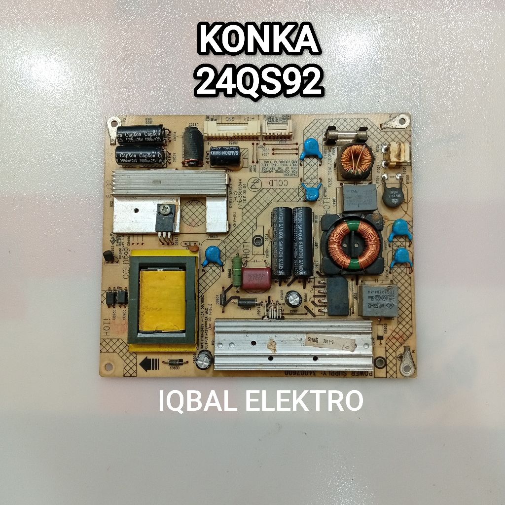 PSU - POWER SUPPLY - MESIN TV KONKA 24QS92