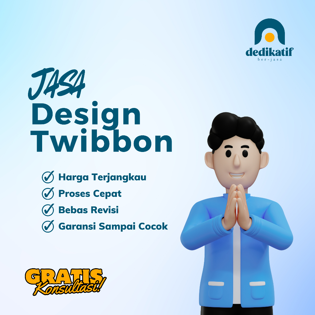 Jasa Desain Twibbon Apa Saja | Buat Twibbon | Bikin Twibbon