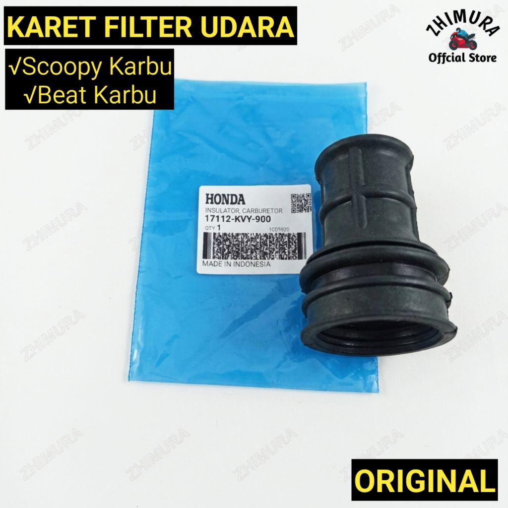 Karet Filter Udara Scoopy Karbu Beat Karbu ORIGINAL